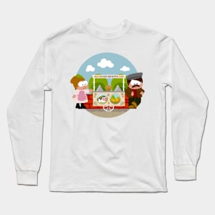 Ice Cream Cart Long Sleeve T-Shirt